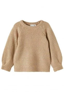 Name It NMFRADIDDE - Strickpullover - Cafã© Au Lait | Kinder