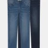 Name It Kinder NKMSILAS 2 PACK - Jeans Slim Fit - Dark Blue Denim